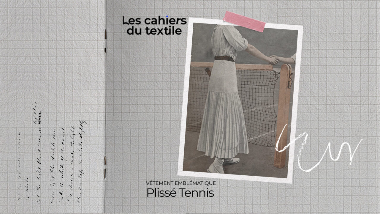 Les Mémoires du pli - Plissé tennis